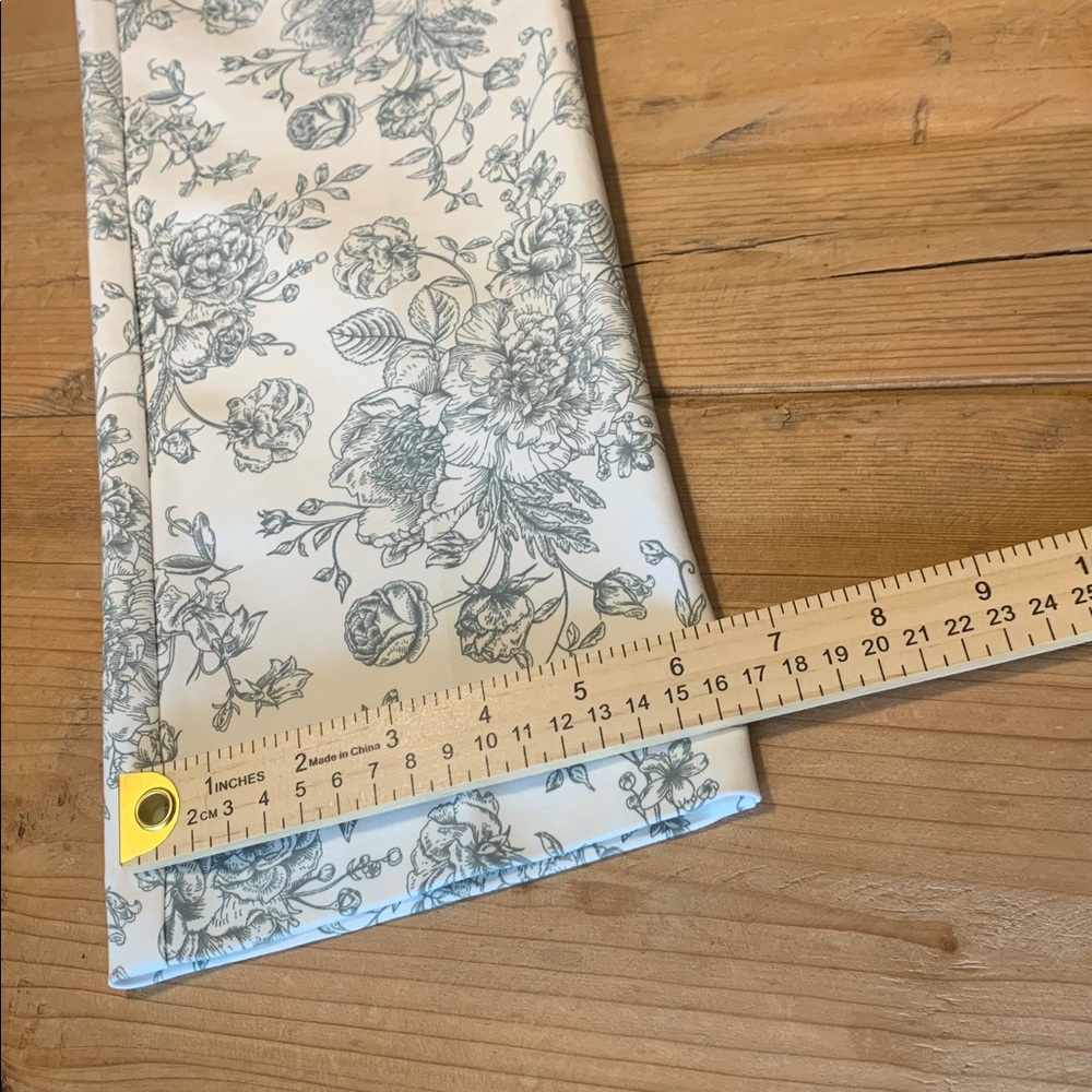 Madison d'Amelie Paris Women's NWT Floral Toile Pants Sz 4 PullOn Elastic Waist - Picture 13 of 15